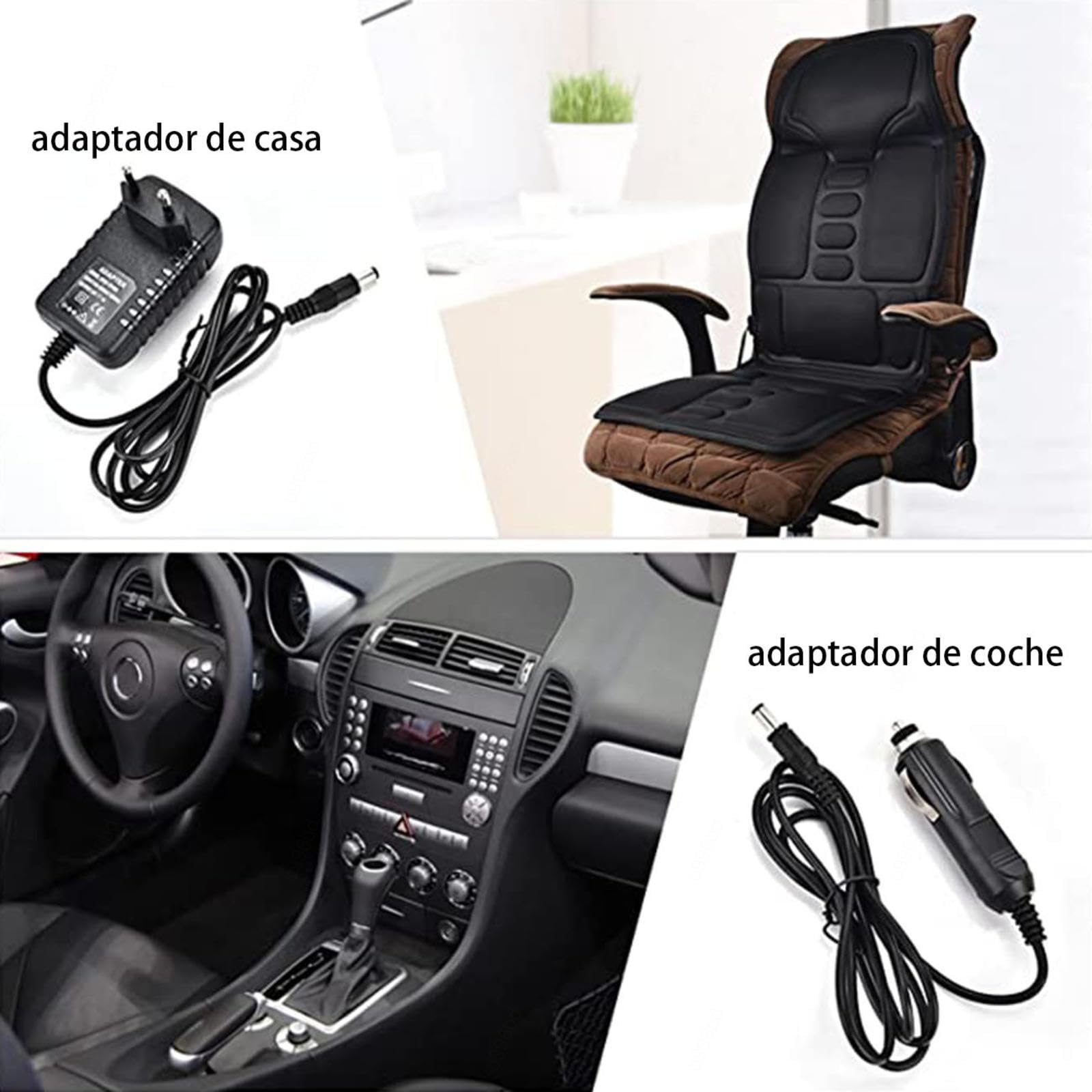 🔥 ASIENTO MASAJEADOR PORTÁTIL 🚗