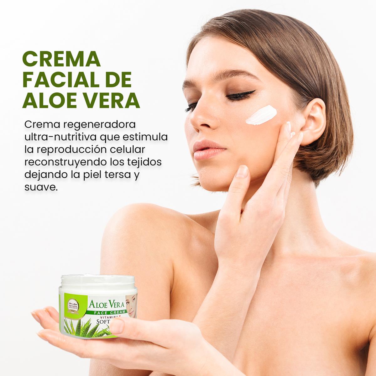 Crema facial de aloe vera 140ml - Nevada