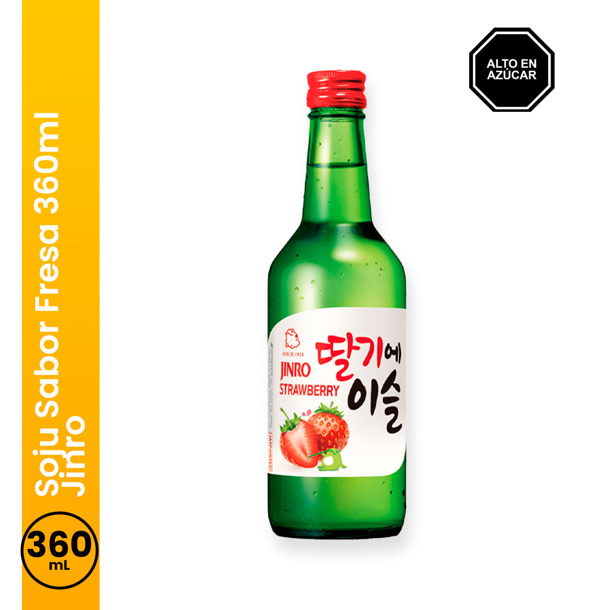 Soju Sabor Fresa 360ml Jinro