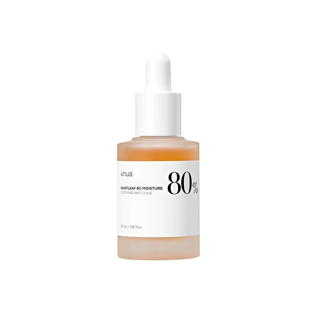 ANUA Sérum Calmante e Hidratante – Heartleaf 80% Moisture Soothing Ampoule 30ml