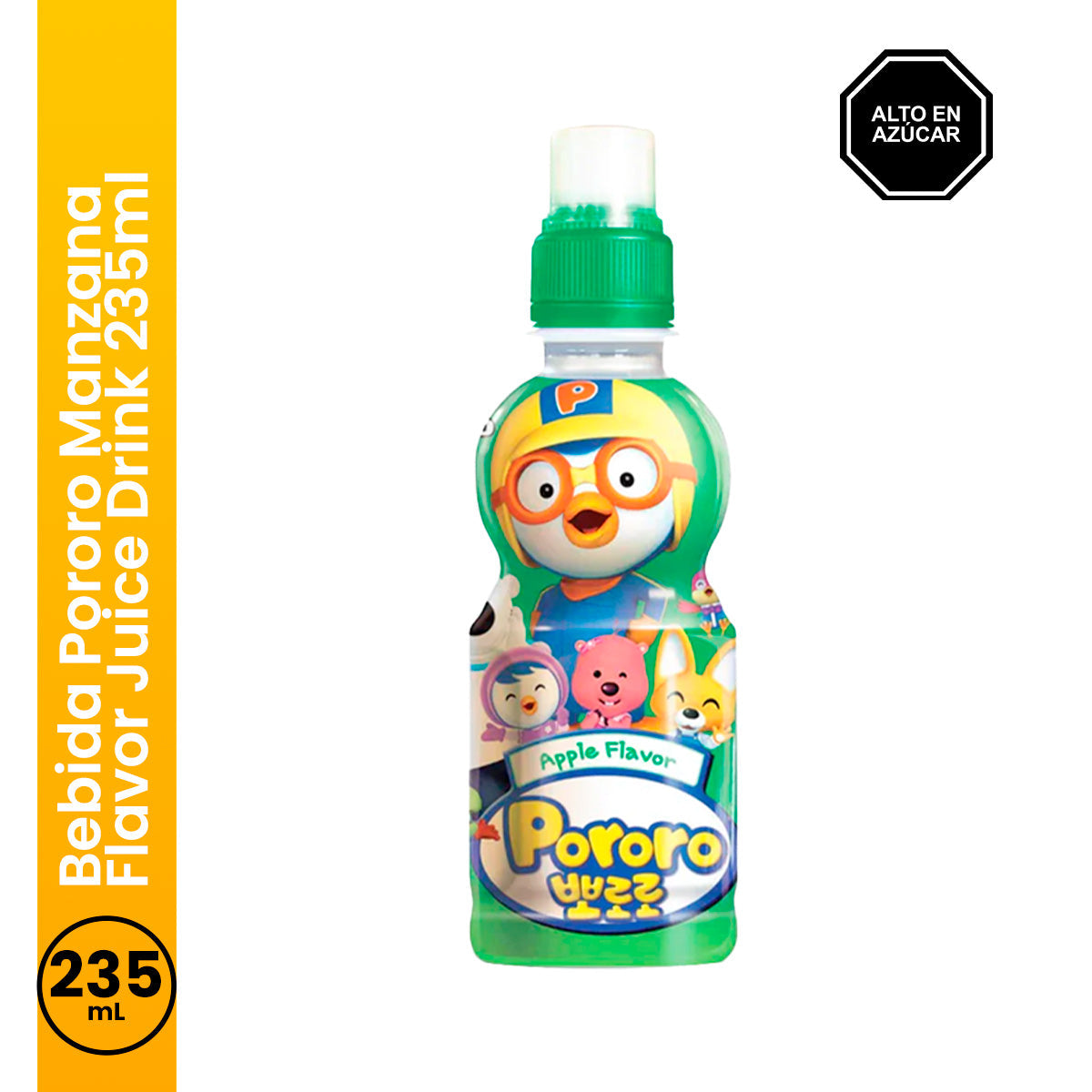 Bebida Pororo Manzana Flavor Juice Drink 235ml Paldo