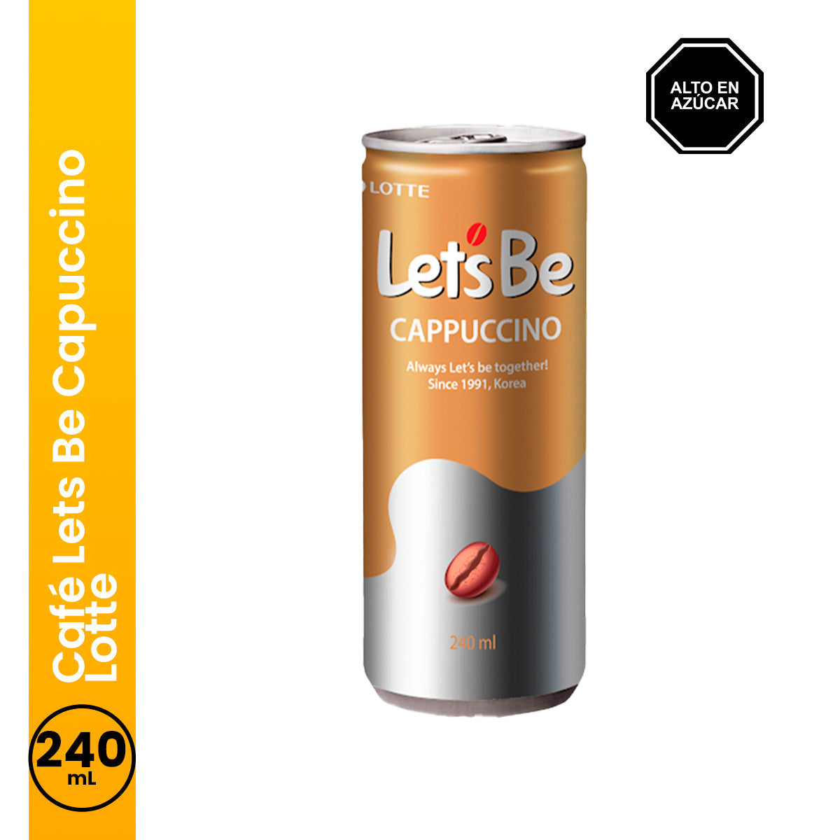 Café Lets Be Capuccino 240ml Lotte