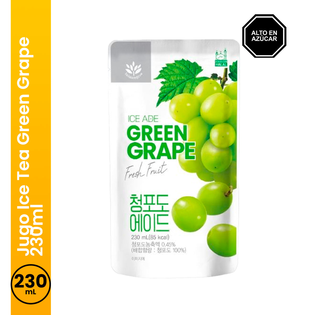Jugo Ice Tea Green Grape 230ml
