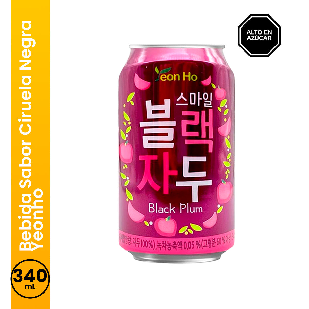 Bebida Sabor Ciruela Negra 340ml Yeonho