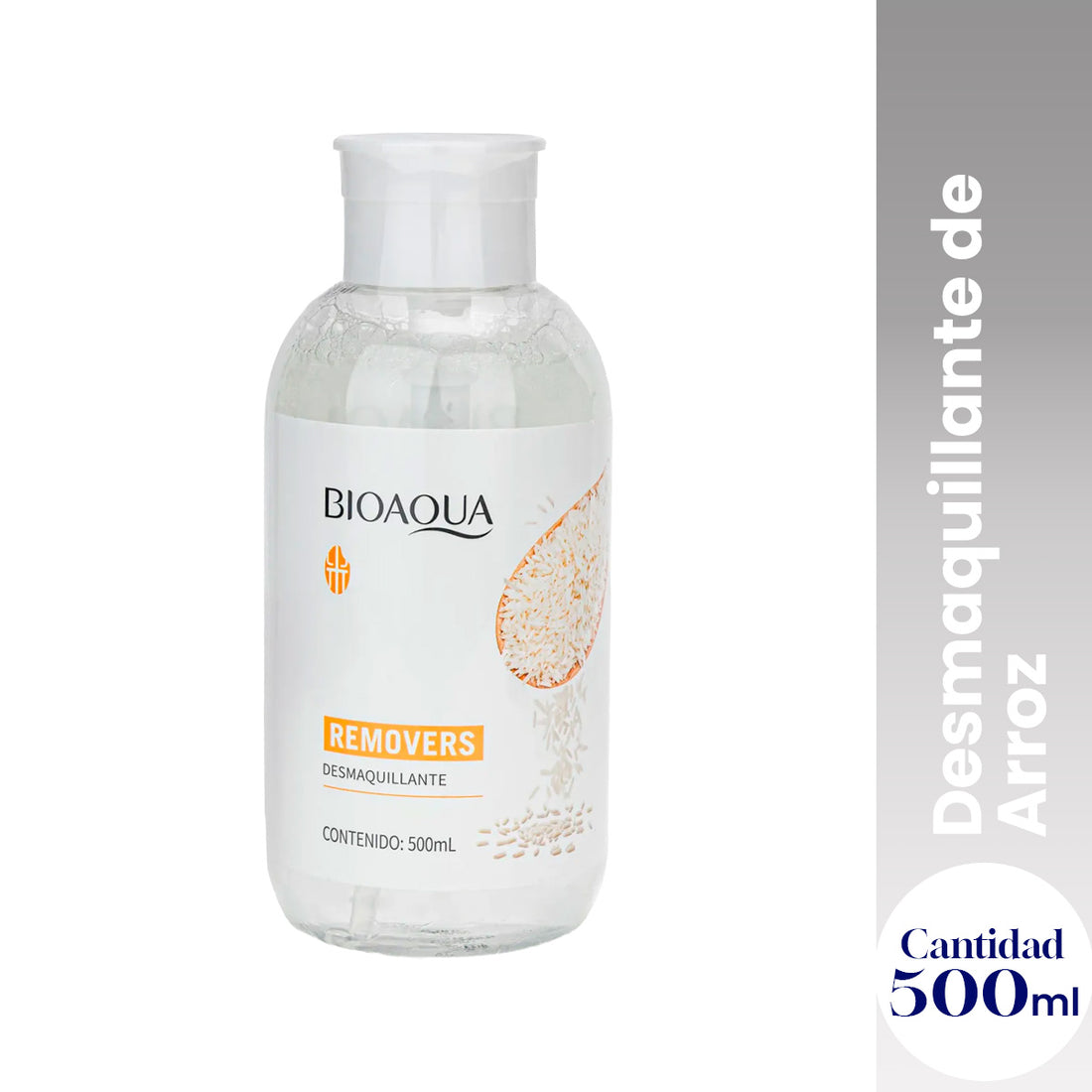 Desmaquillante de Arroz 500ml - Bioaqua