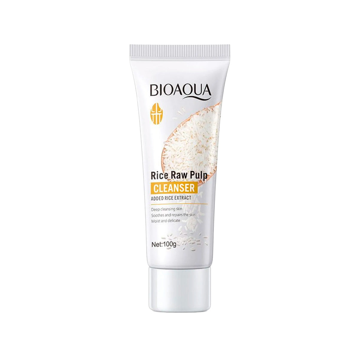 ¡LIQUIDACIÓN! Limpiador Facial Antiarrugas de Arroz 100gr - Bioaqua