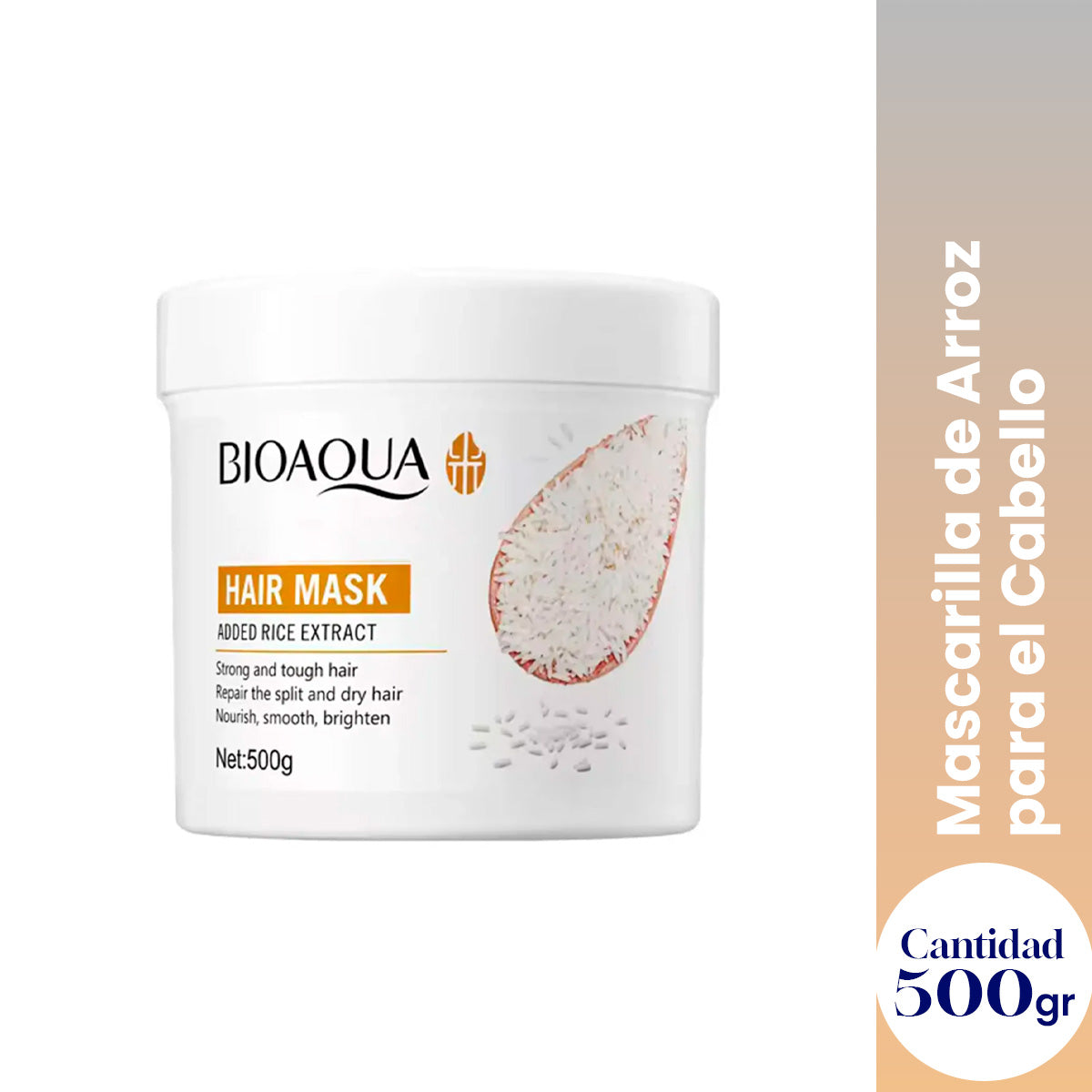¡liquidación! Mascarilla de Arroz para el Cabello - Bioaqua