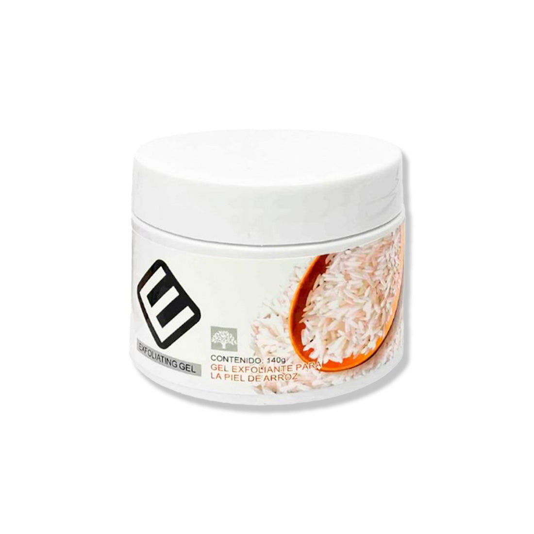 BIOAQUA Gel Exfoliante Facial y Corporal – Iluminador y Renovador – Arroz Blanqueador 140g