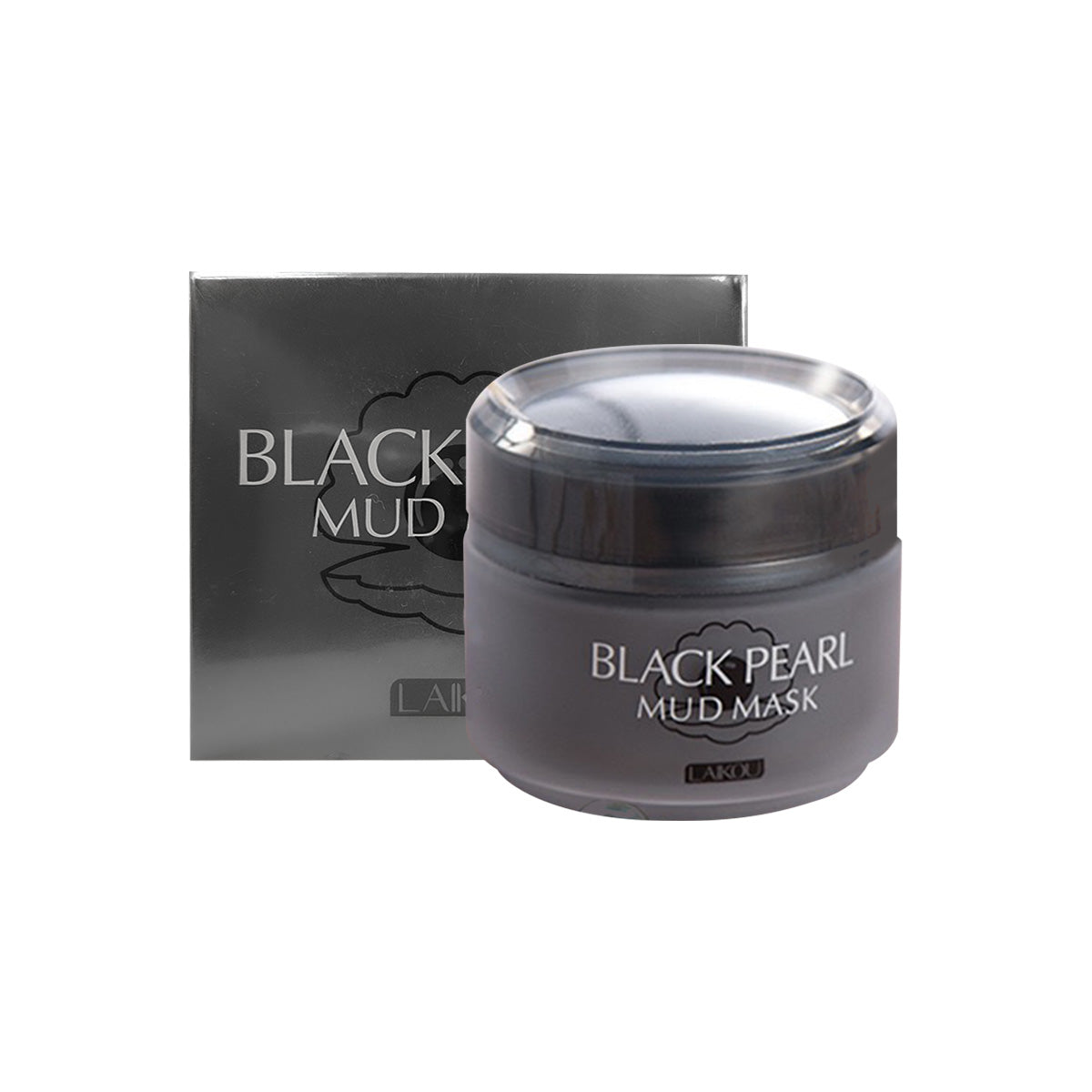 LAIKOU Mascarilla Facial Exfoliante – Control de Grasa – Perlas Negras Mud Mask 85g