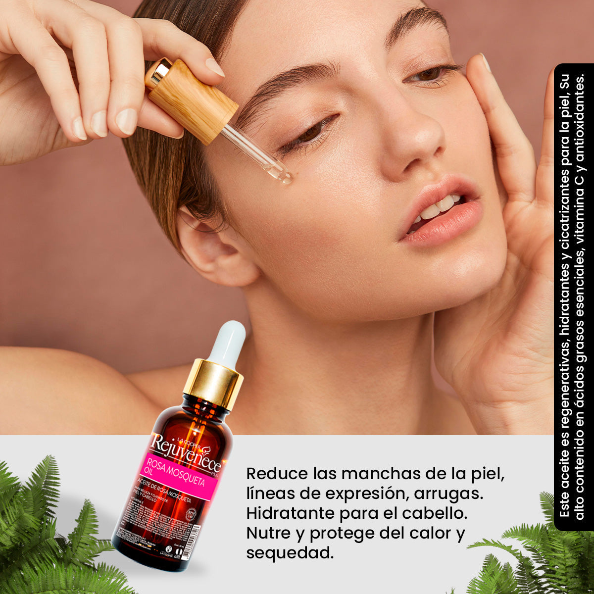Aceite De Rosa Mosqueta Rejuvenece Plus 30Ml