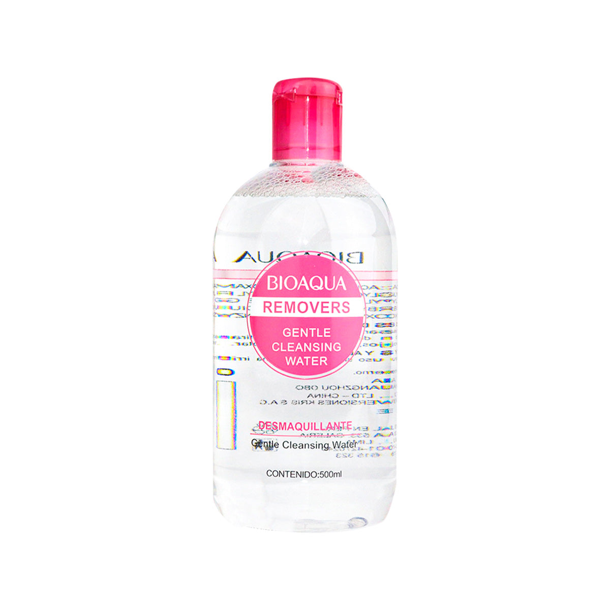 BIOAQUA Remover Gentle Cleansing Water – Agua Micelar Suave – 500ml
