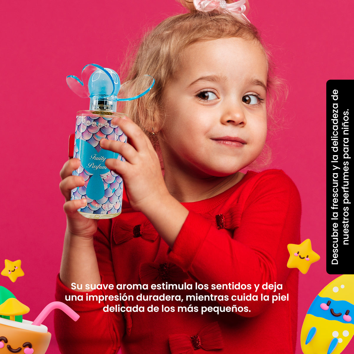 ECORINCIA – PERFUME INFANTIL SUAVE – FRUITY PARFUM SIRENA – 50ML