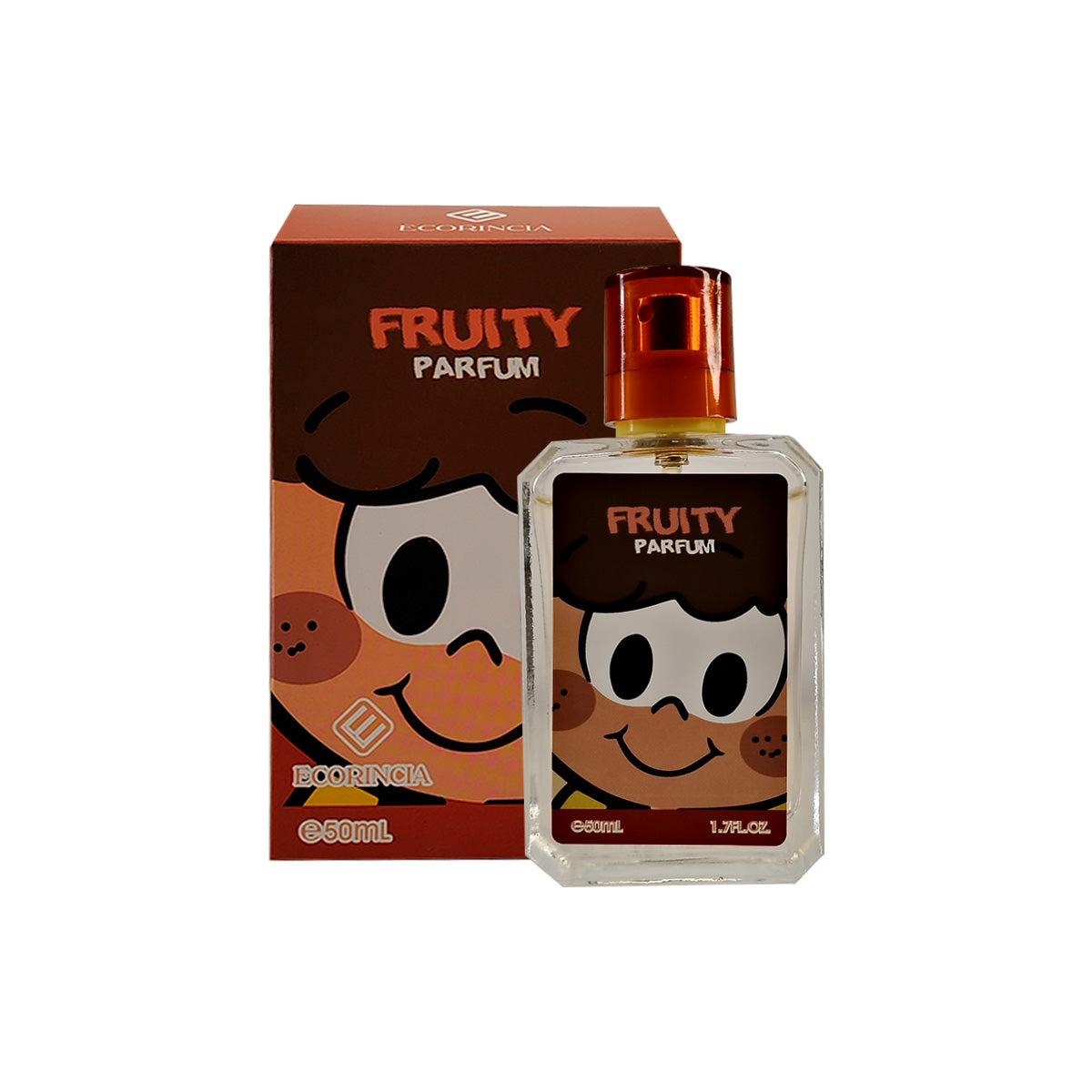 ¡LIQUIDACIÓN! ECORINCIA – PERFUME INFANTIL SUAVE – FRUITY PARFUM CARICATURA – 50ML