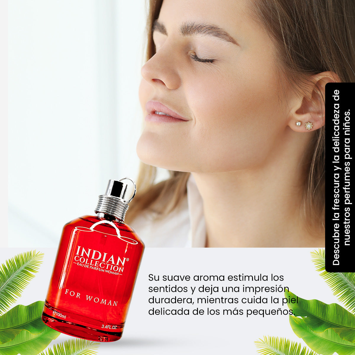 ¡LIQUIDACIÓN! Eau De Parfum Woman X182 100Ml - Indian Collection