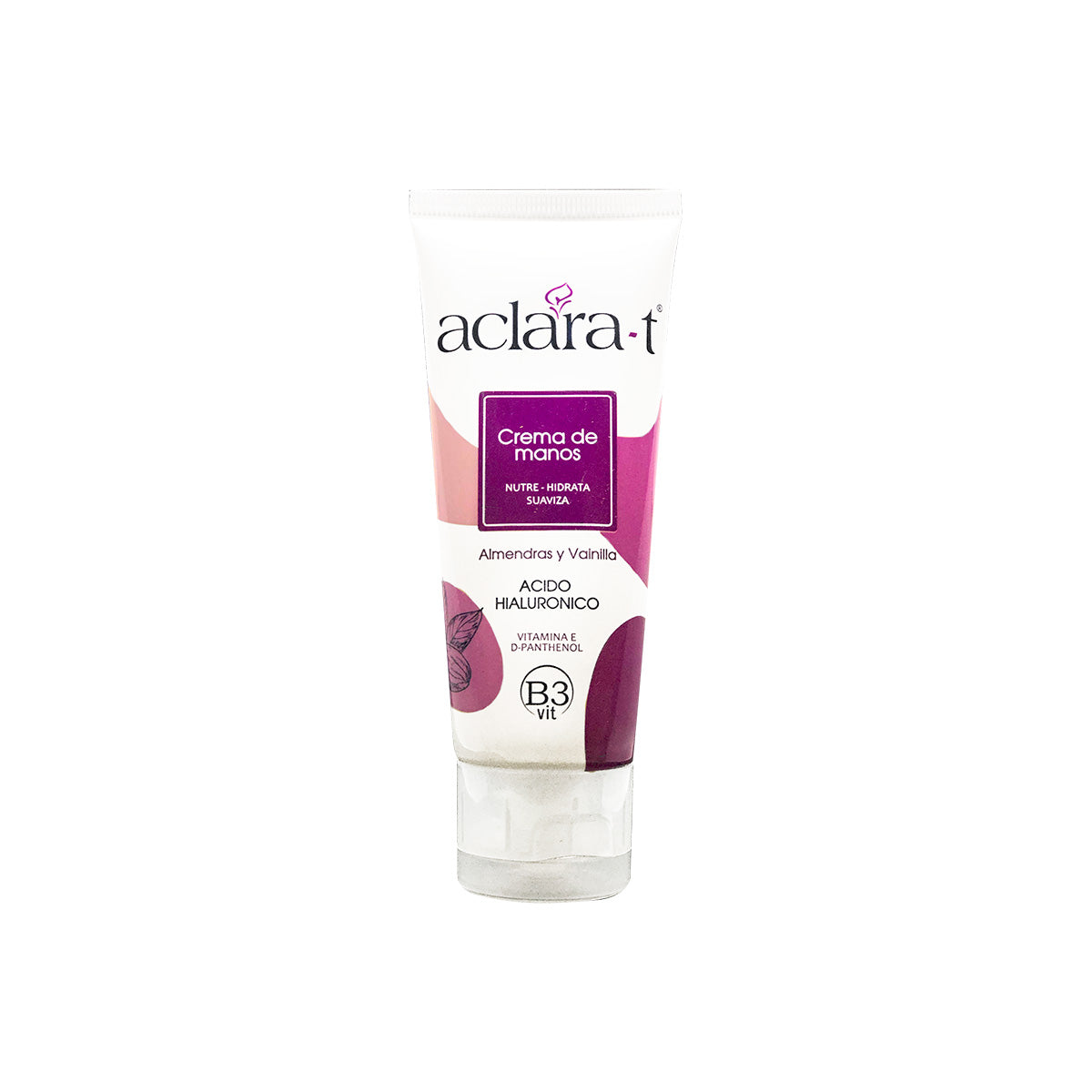 Aclara-T Crema para Manos Almendras Vainilla – Hidratación Suave – 60g