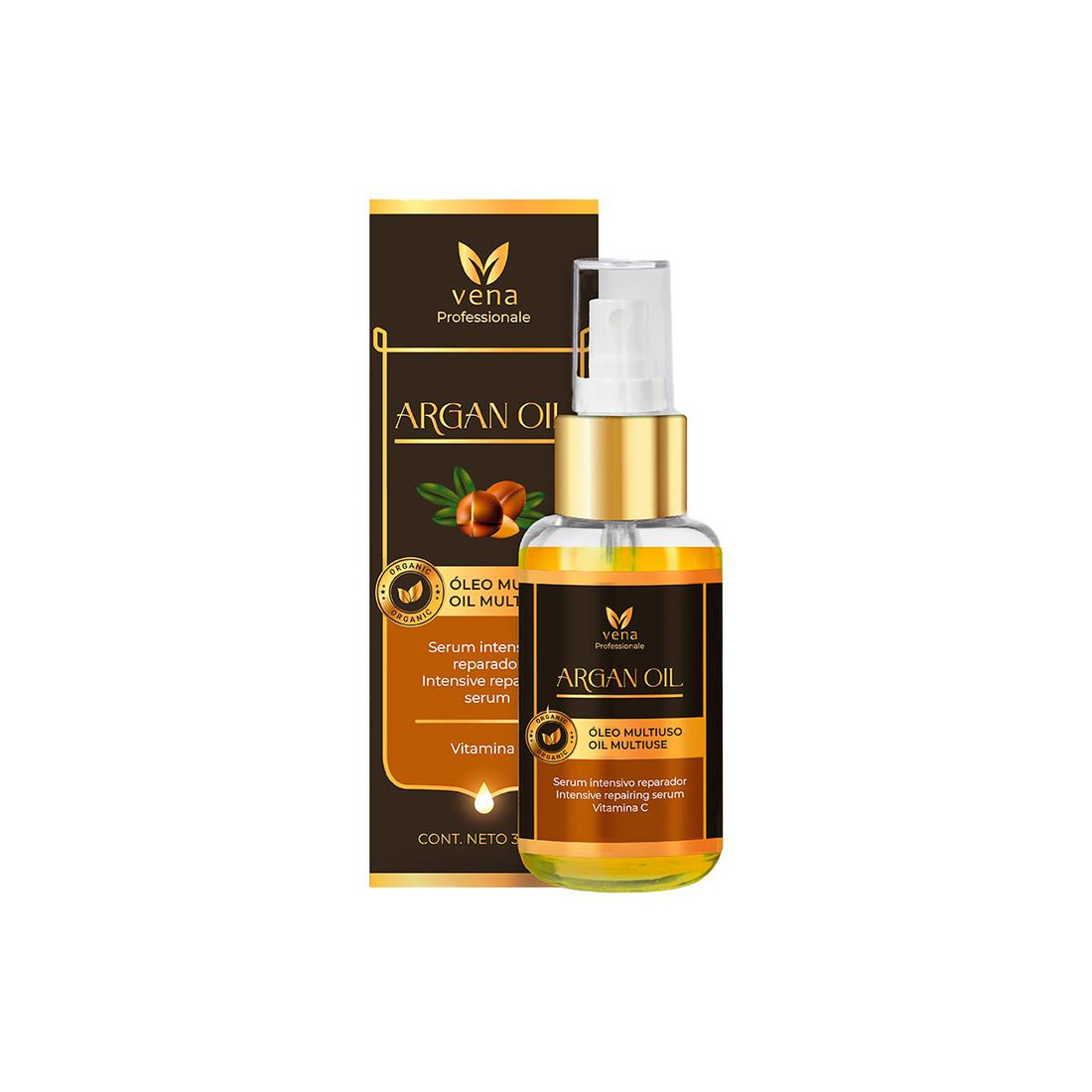 VENA – ACEITE DE ARGÁN – HIDRATACIÓN Y REPARACIÓN CAPILAR – 35ML