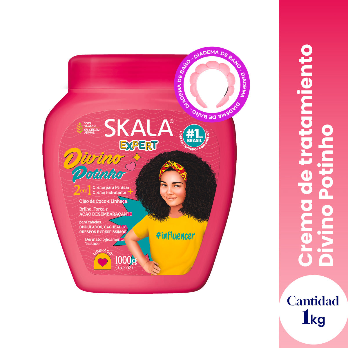 TRATAMIENTO DIVINO POTINHO KIDS SKALA + DIADEMA