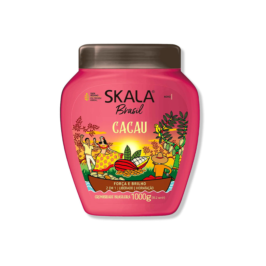 Skala Crema Capilar Brazil Cocoa – Hidratación Profunda – 1000g