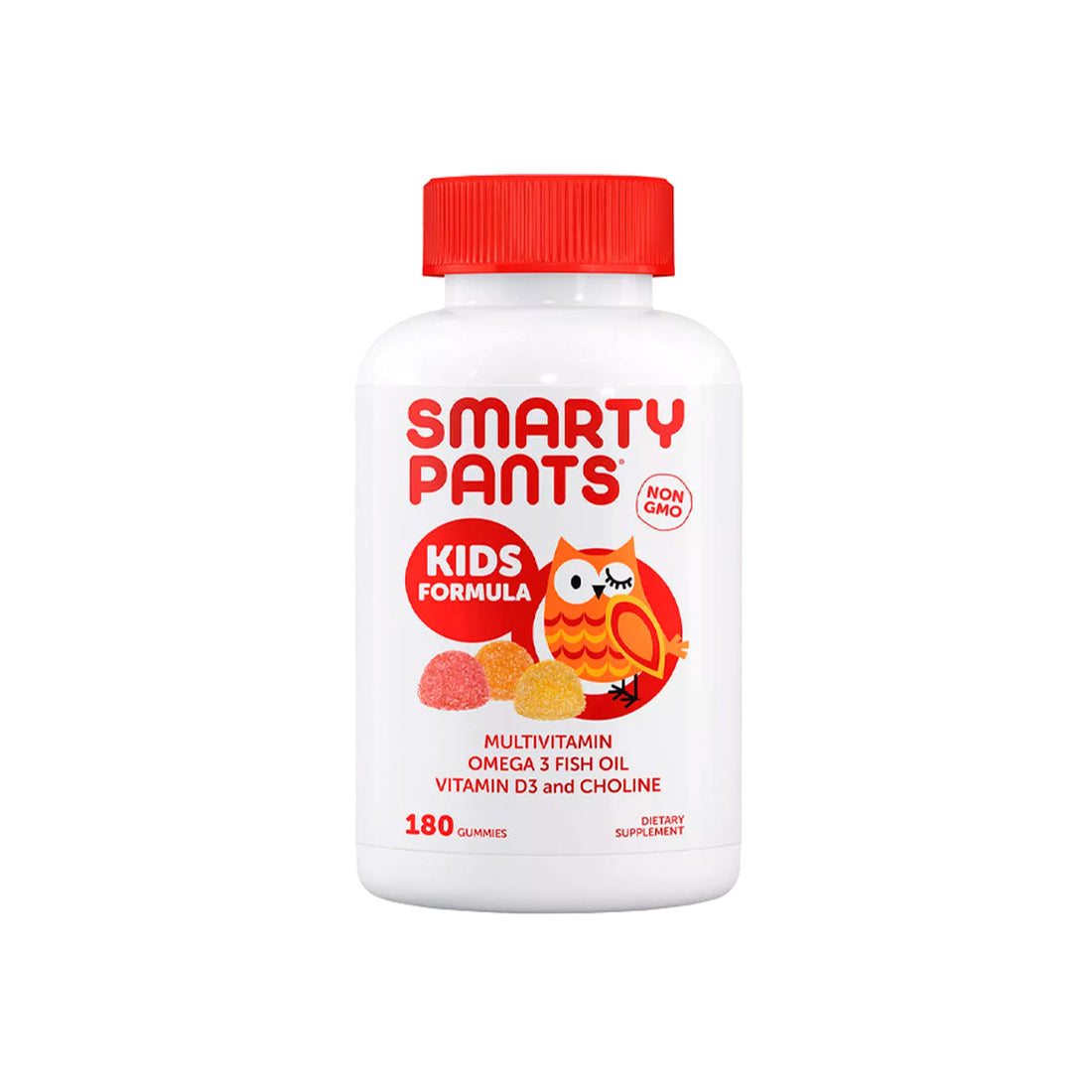 SmartyPants Kids Multivitamin Omega 3 Vitamina D3 180 gomitas