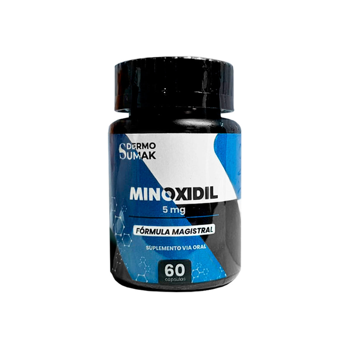 DERMO SUMAK – SUPLEMENTO PARA CRECIMIENTO CAPILAR – MINOXIDIL 5MG PREMIUN – 60 CÁPSULAS + REGALO DERMA ROLLER
