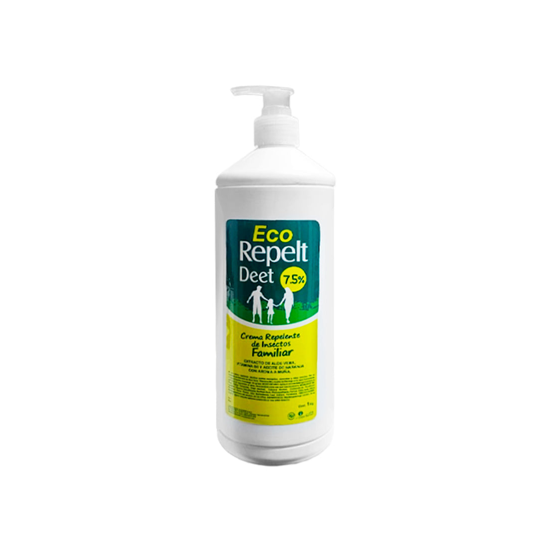 Repelente Familiar Eco Repelt Deet 7.5% 1lt - La cooper