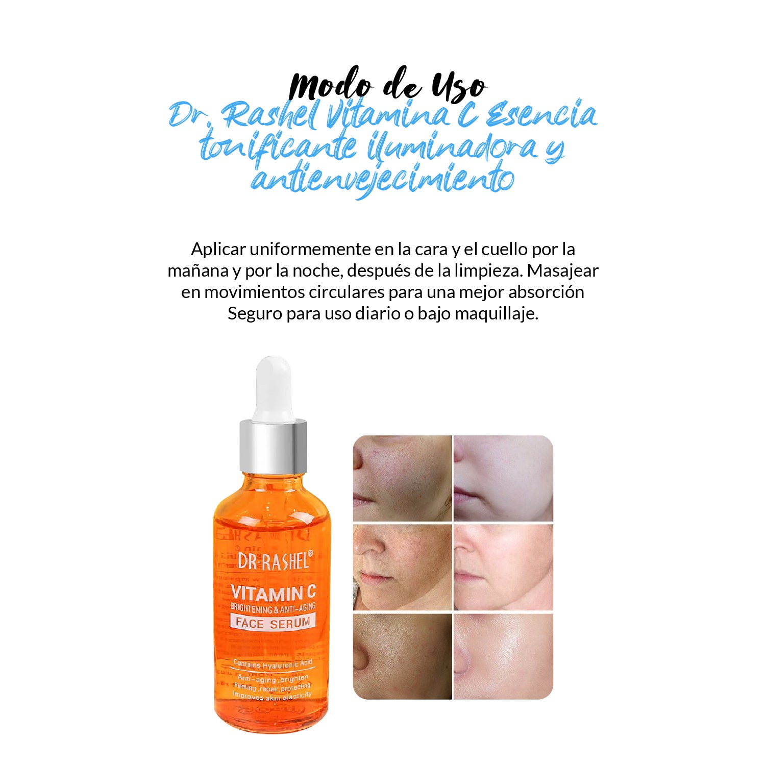 Suero Antienvejecimiento Vitamina C Dr. Rashel x 50ml