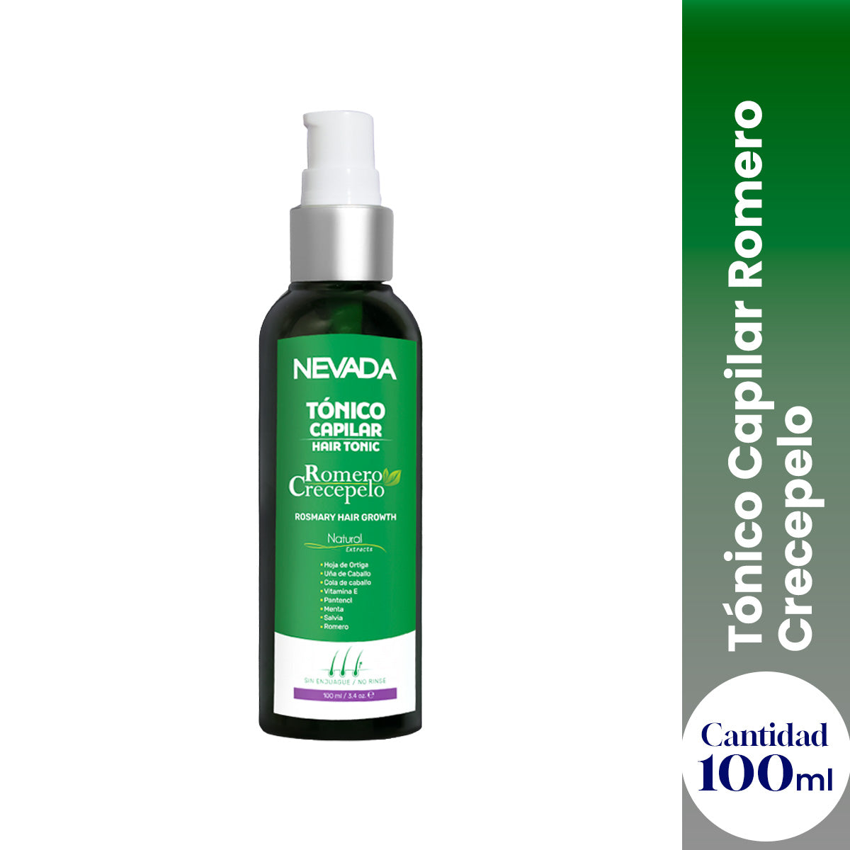 Romero Crecepelo Tónico Capilar 100ml