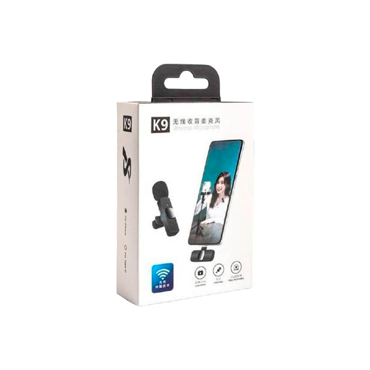 ¡liquidación! Micrófono inalámbrico solaperos k9