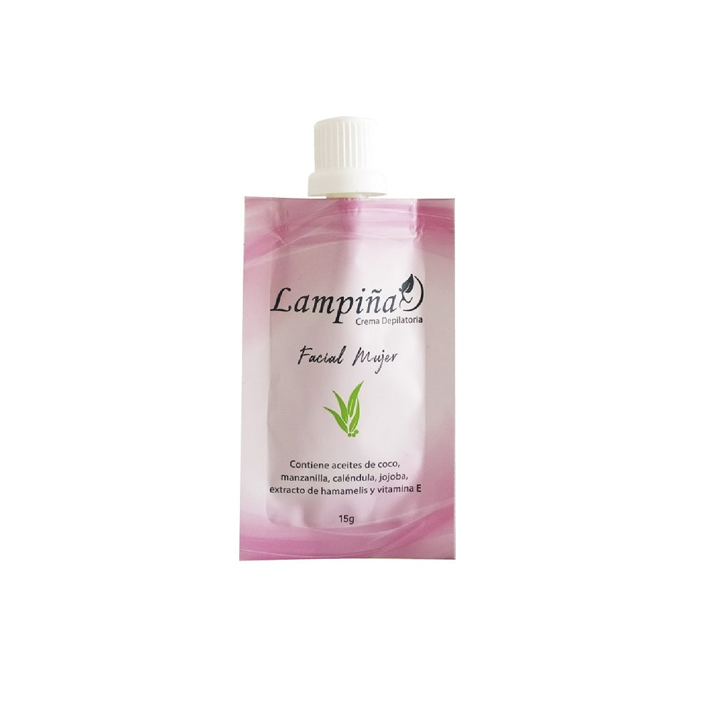 Crema Depiladora Facial - Lampiña 15g