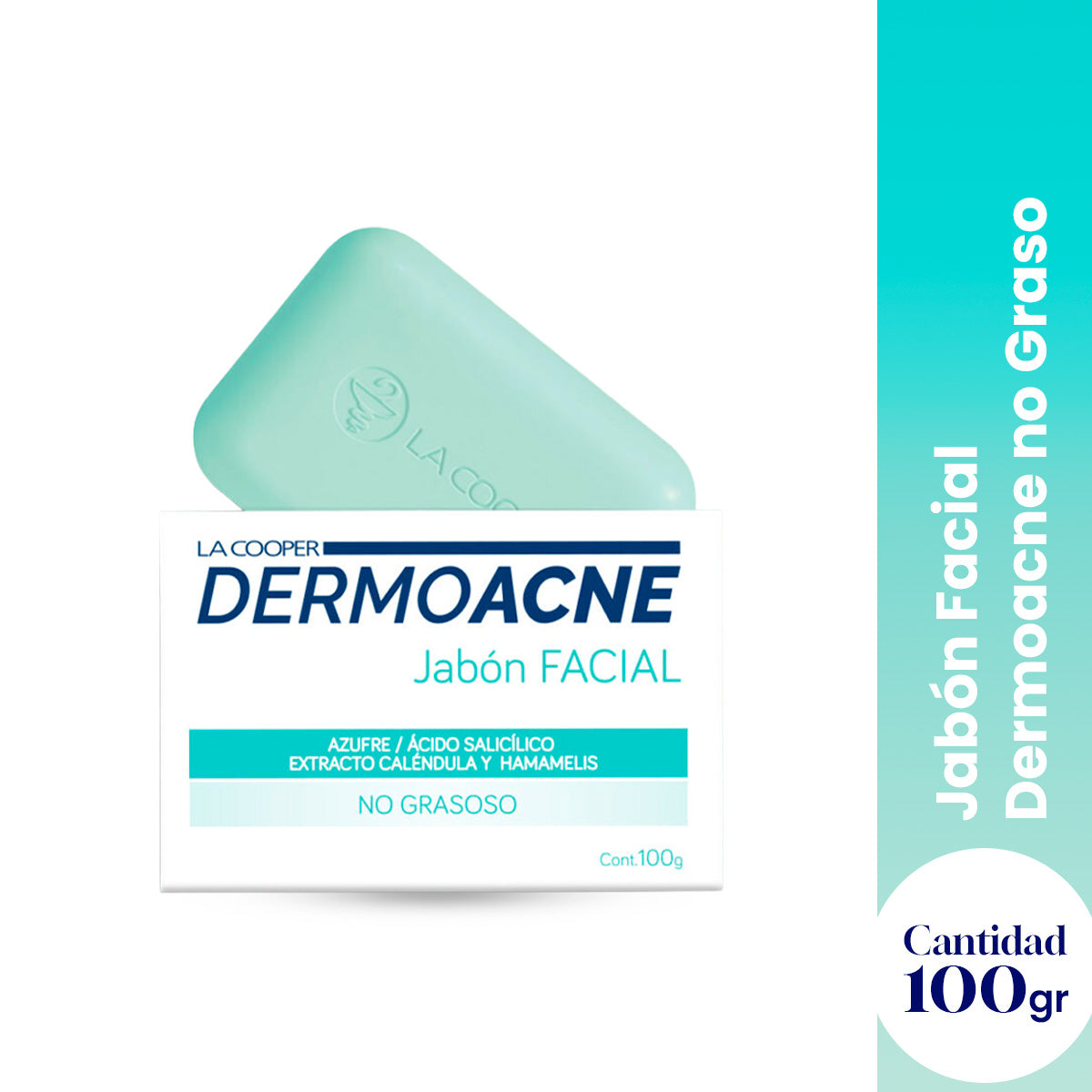 La Cooper – Jabón Facial Dermoacne – 100g