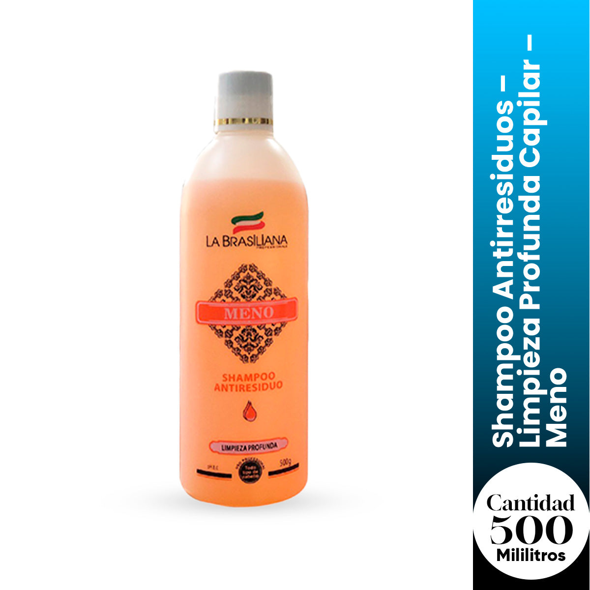 Shampoo antiresiduo limpieza profunda - La Brasiliana 500gr