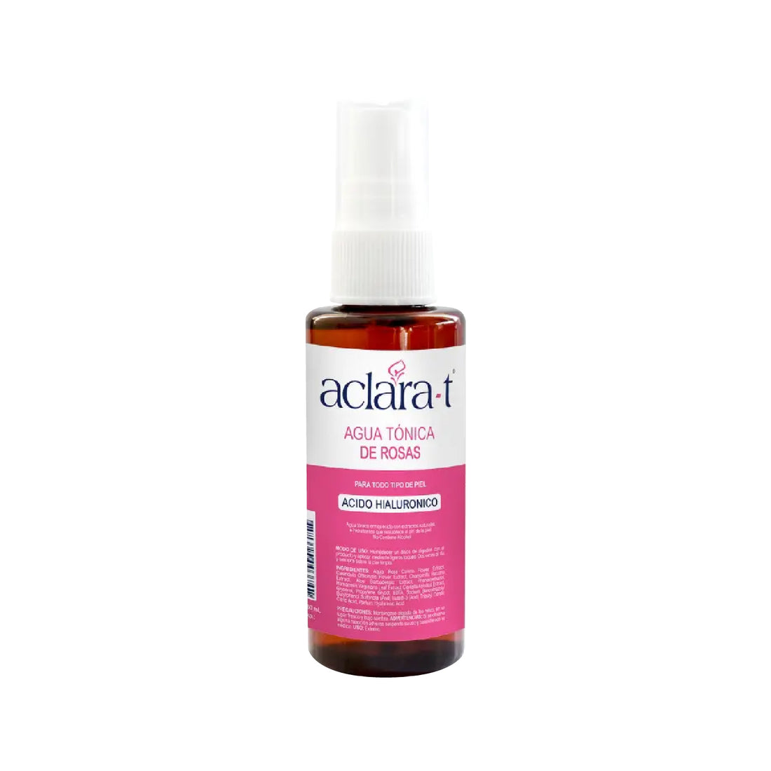 Agua Tónica de Rosas con Ácido Hialurónico – Hidratación & Equilibrio 60ml - Aclara-T