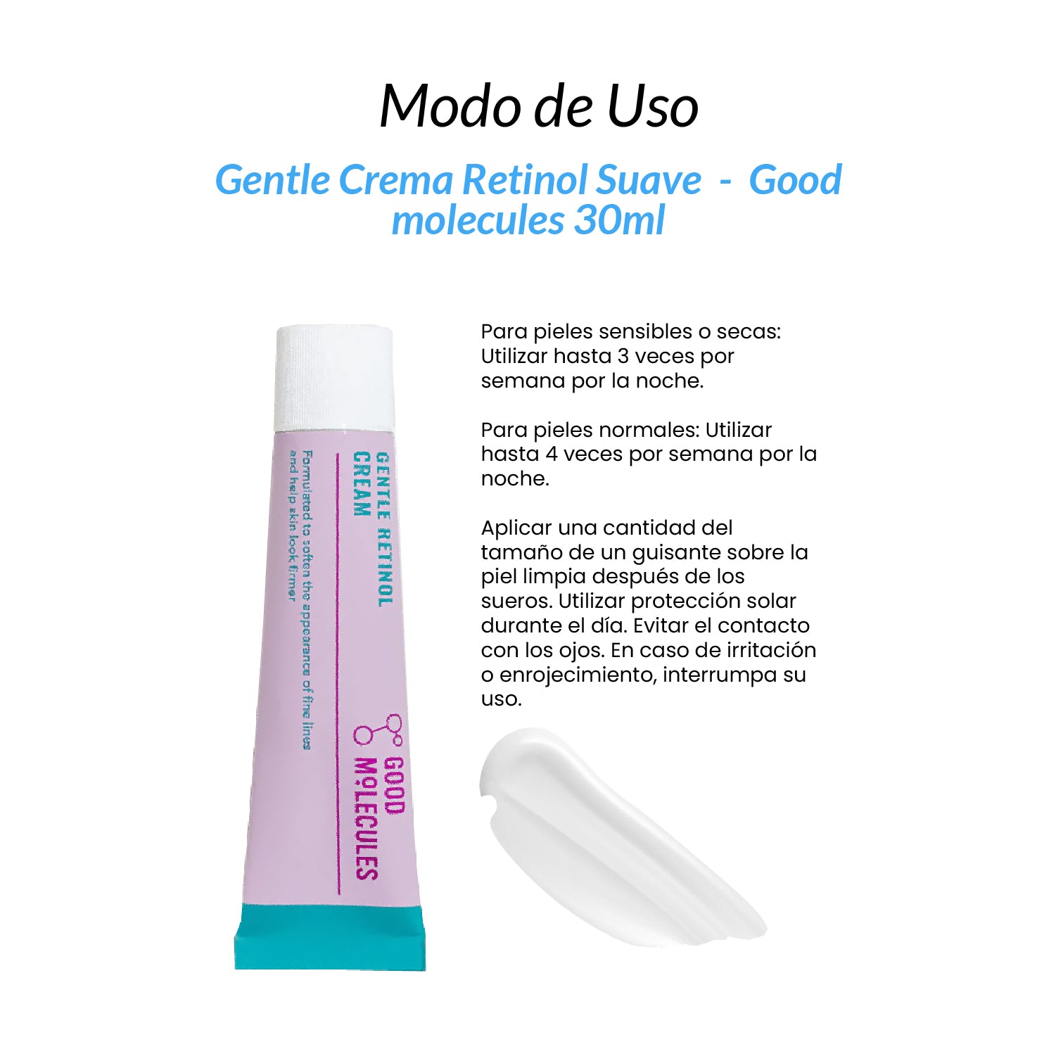 Gentle Crema Retinol Suave - Good Molecules 30ml