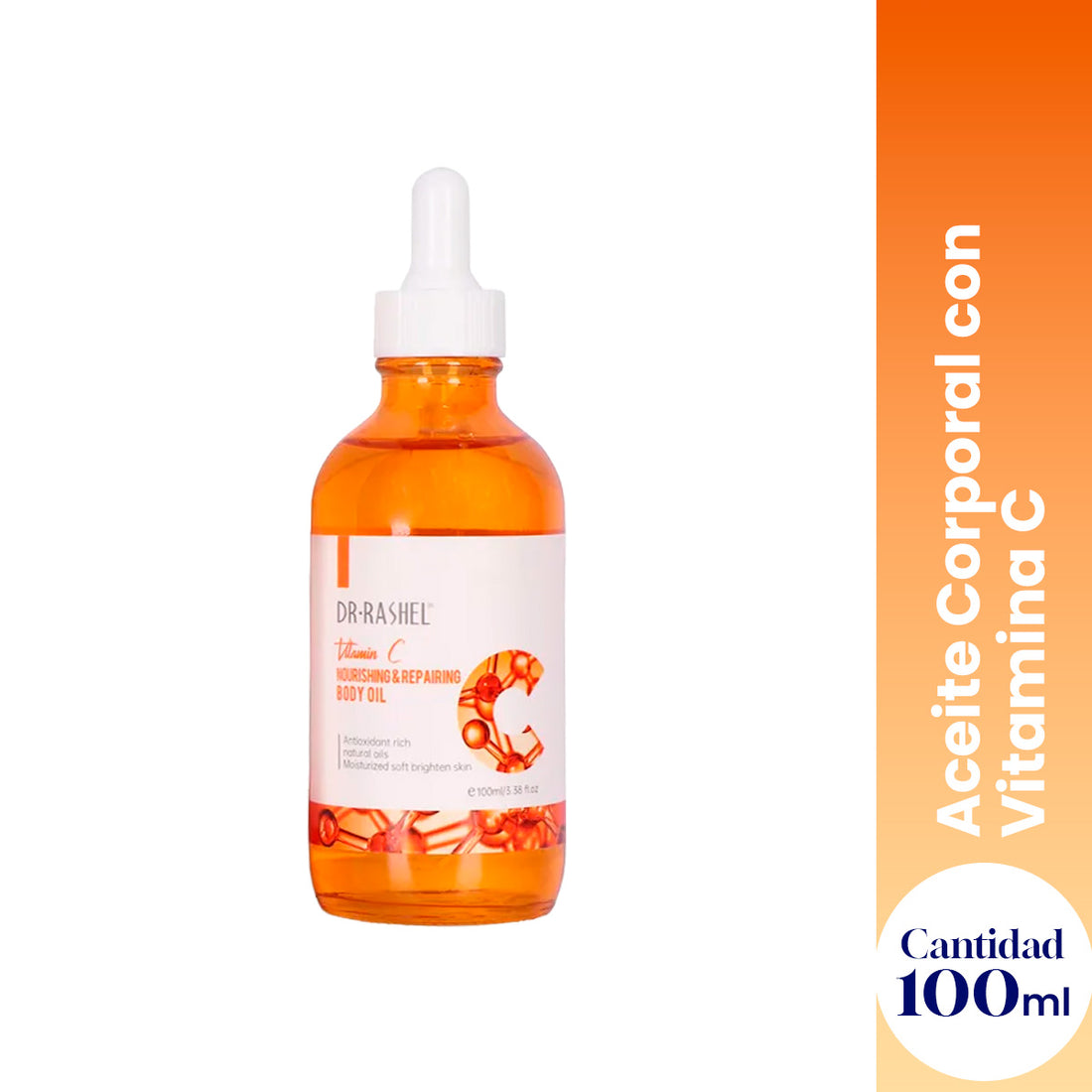 ¡liquidación! Dr. Rashel Aceite Corporal de Vitamina C – Hidrata, Repara e Ilumina – 100ml