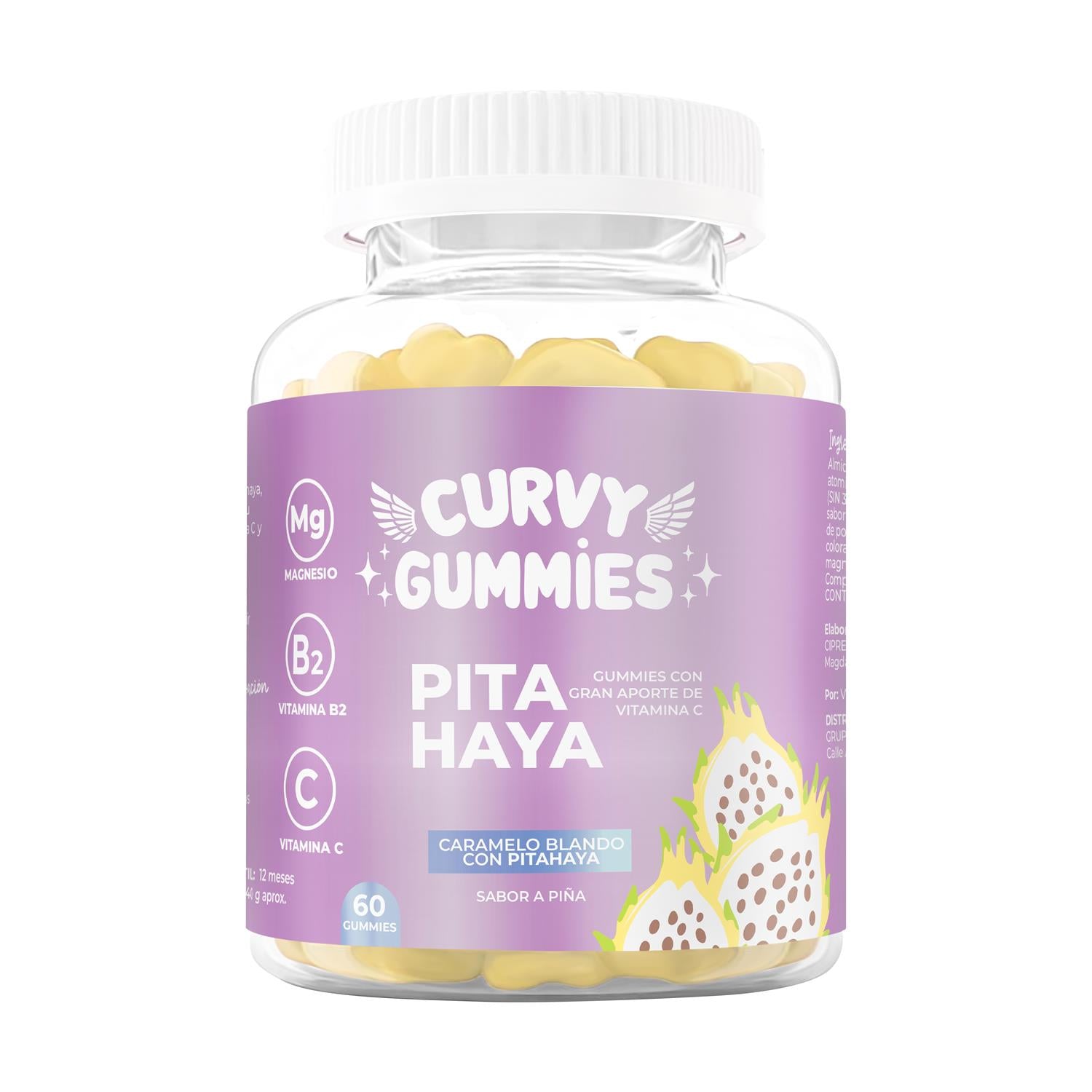 Suplemento PITAHAYA en Gomitas - Curvy Gummies