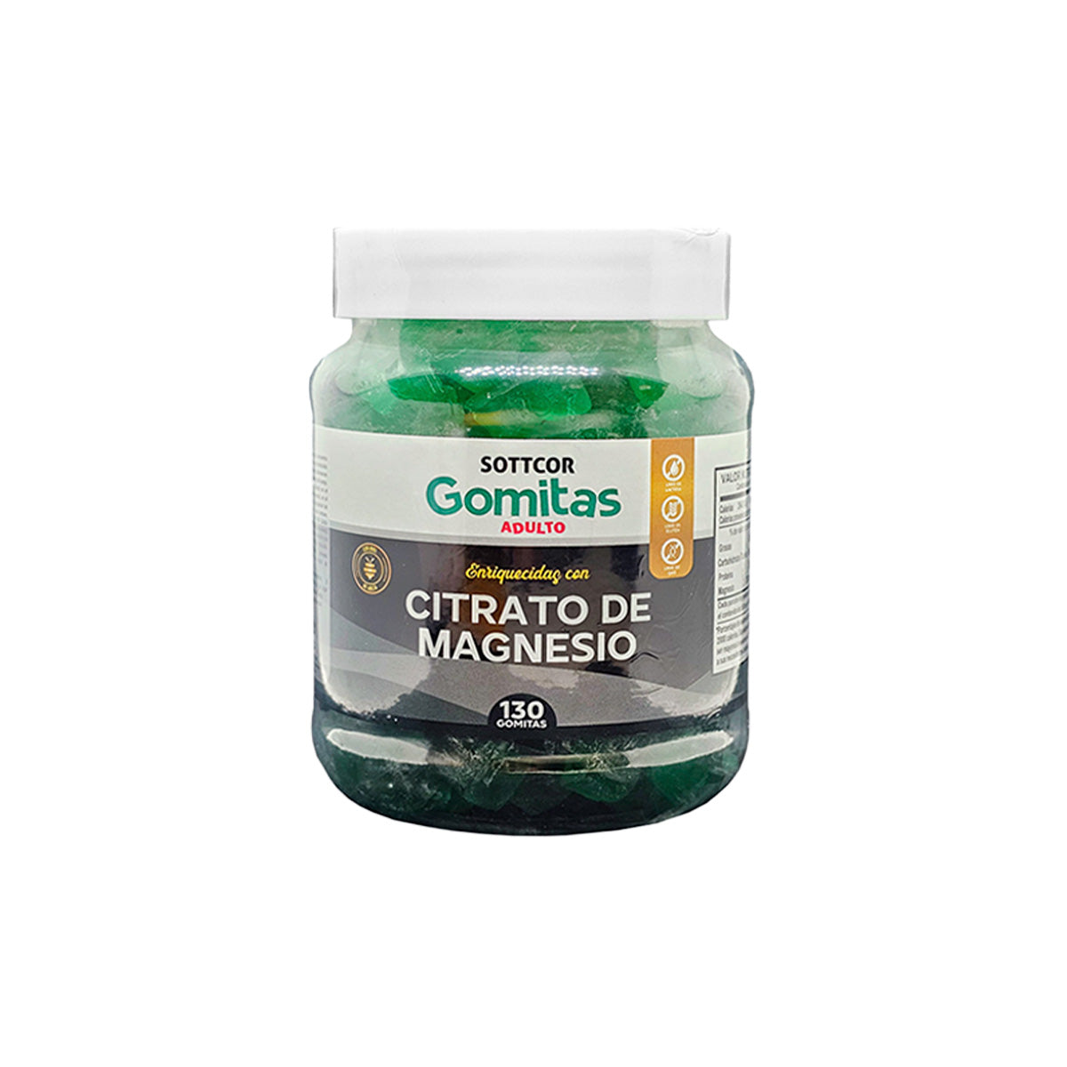 Duo Gomitas Magnecio Niños + Citrato de Magnesio Adulto Sottcor