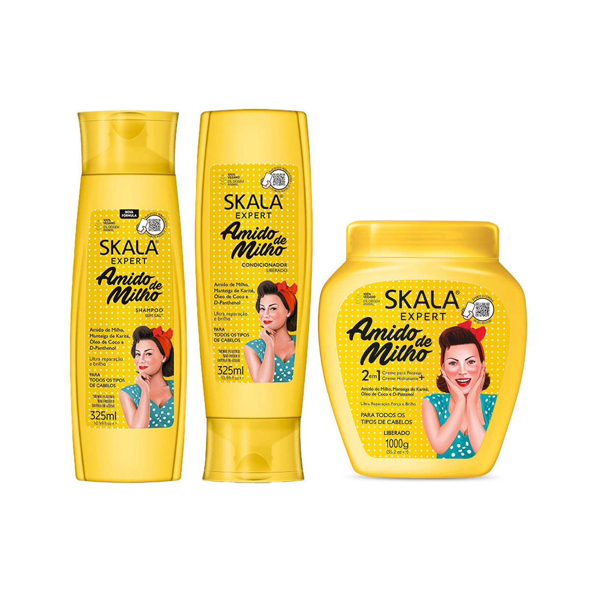 Pack Amido de Milho - Skala Expert