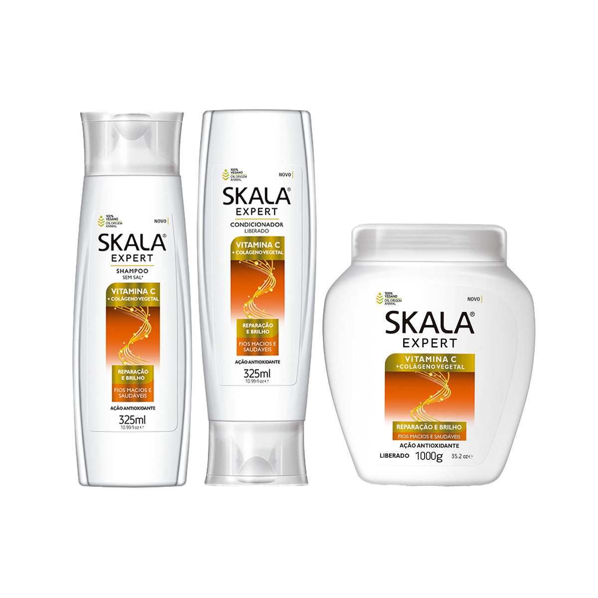 Pack Vitamina C + Colageno Vegetal - Skala Expert