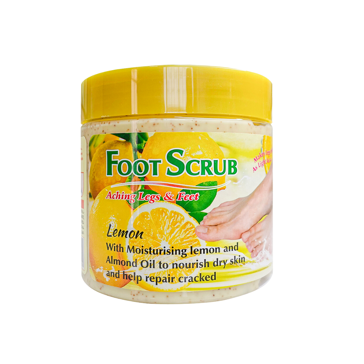 Crema Vainilla 120ml + Exfoliante para los Pies Limón 500ml Wokali