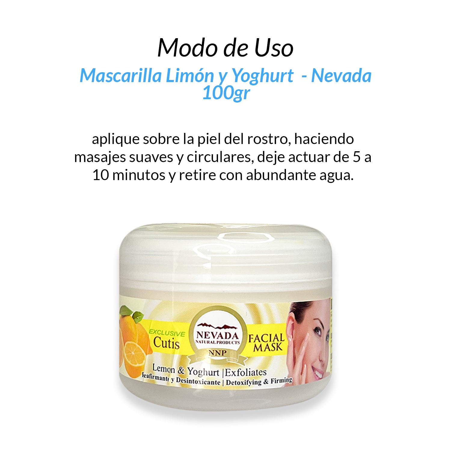 Crema Facial + Limpiador de Limón - NNP