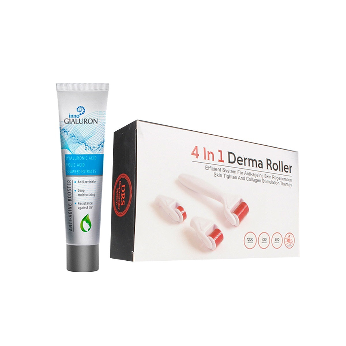 1 Inno gialuron 40 ml + 1 derma roller 4 en 1