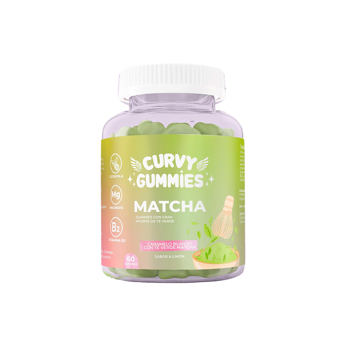Gomitas de Matcha Curvy Gummies