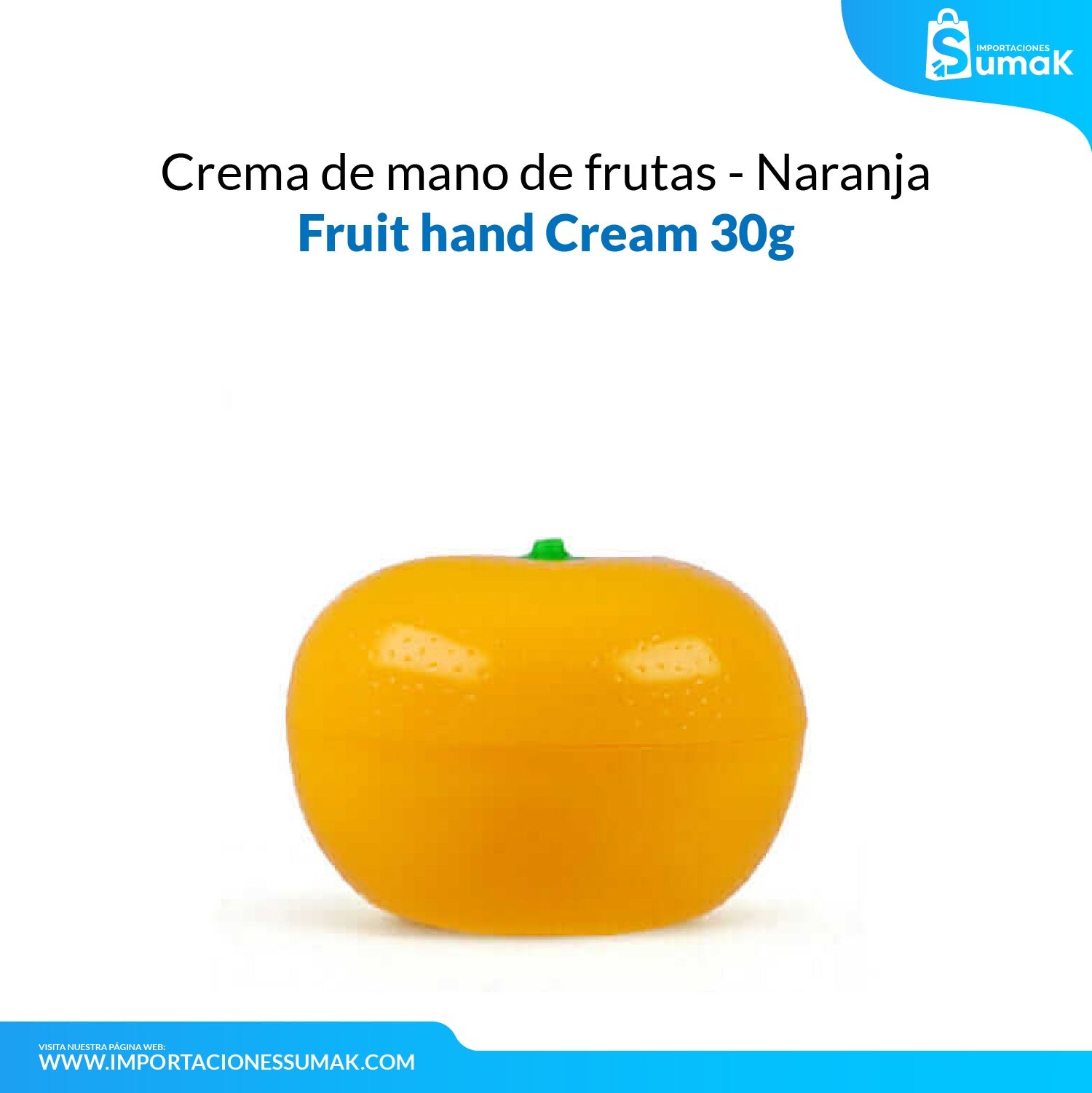 FRUIT OF THE WOKALI – CUIDADO DE MANOS – CREMA DE MANO DE FRUTAS – 30gr