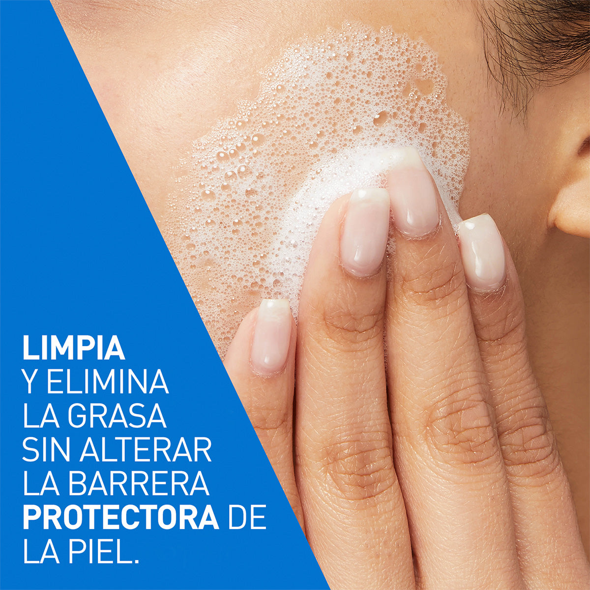 CeraVe Gel Limpiador Espumoso Foaming Cleanser 473ml + REGALO SA SMOOTHING 5ML