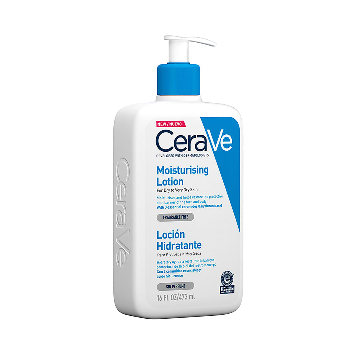 CeraVe Loción Hidratante 473 ml + REGALO HYDRATING CLEANSER 20ML