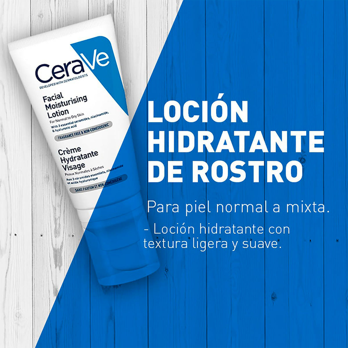 CeraVe Crema Hidratante Facial PM 52ml + REGALO HYDRATING CLEANSER 20ML