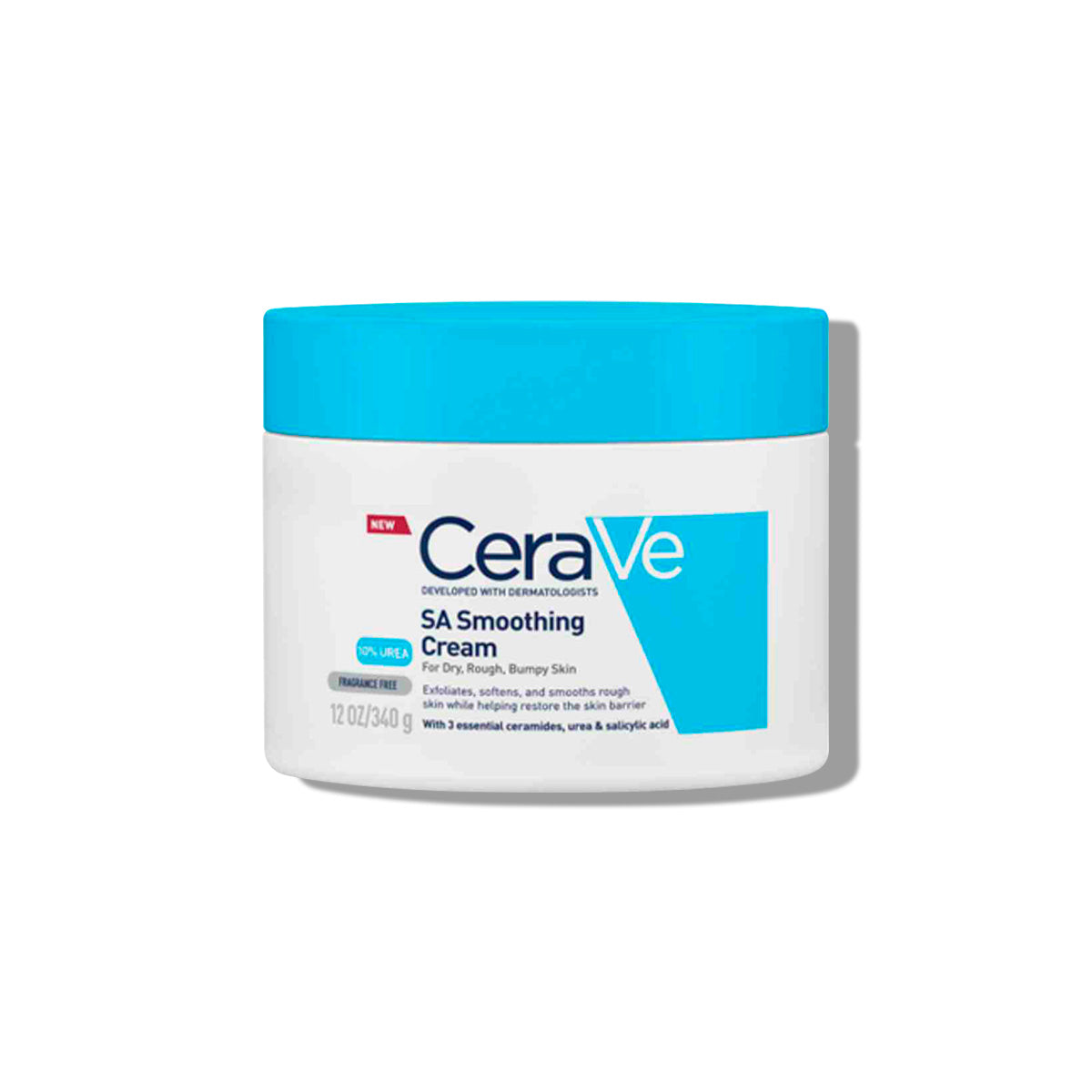 CeraVe Crema Hidratante con úrea SA Smoothing Cream 340g + REGALO FOAMING CLEANSER 20ML