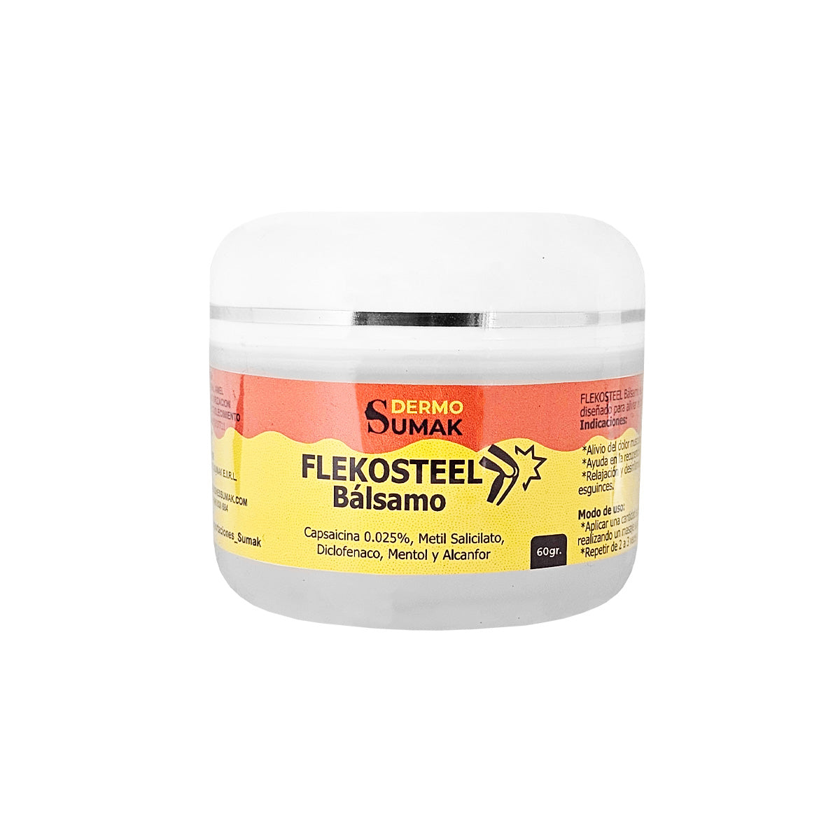 FLEKOSTEEL EN BALSAMO 60GR - DERMO SUMAK