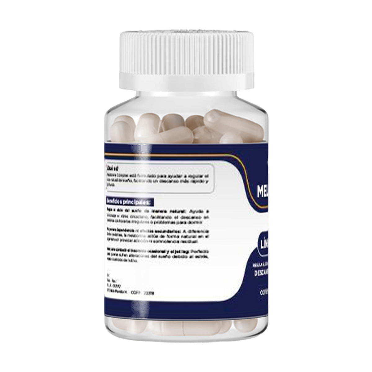 DERMO SUMAK – SUPLEMENTO PARA EL SUEÑO – MELATONINA 2MG – 100 CÁPSULAS + REGALO PASTILLERO