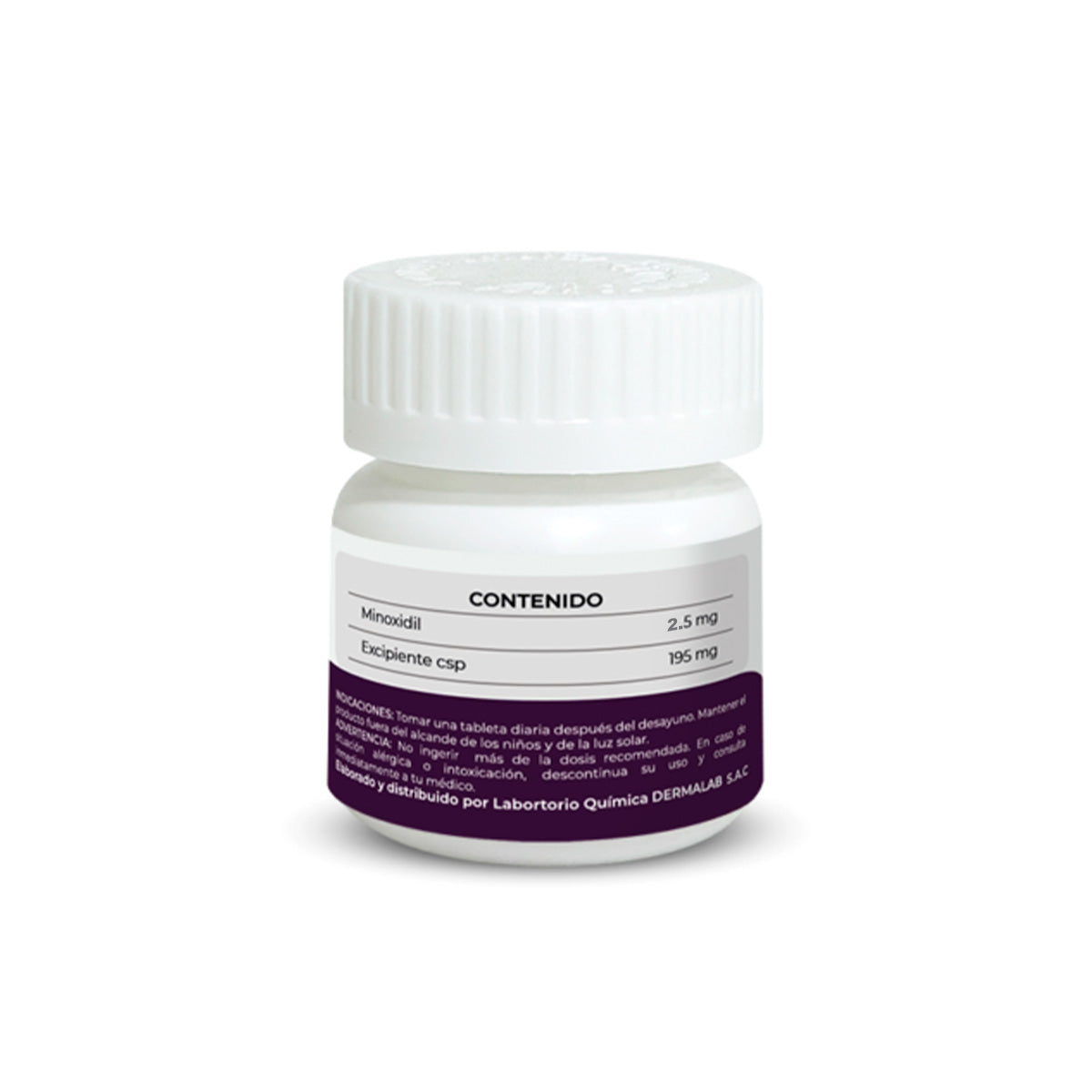 CYBER!!! Minoxidil 2,5mg x 60 Cápsulas - Dermosumak + REGALO PASTILLERO